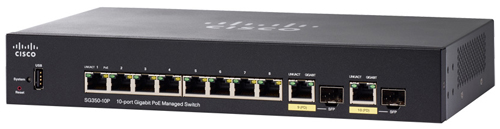 OPEN BOX | Cisco 10-Port Gigabit PoE Managed Switch