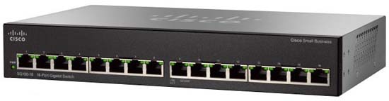 Cisco 16 Port Gigabit ( 8 POE - 64 W ) UnManaged Switch / SG110-16HP –  Digital Dreams